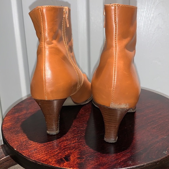 Coach. Italian booties. Leather size 8 - Picture 3 of 5